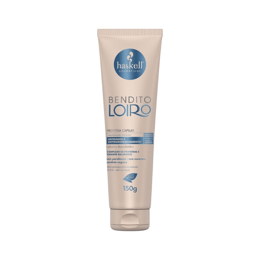 Proteína Capilar Haskell Bendito Loiro 150gr - Beauty