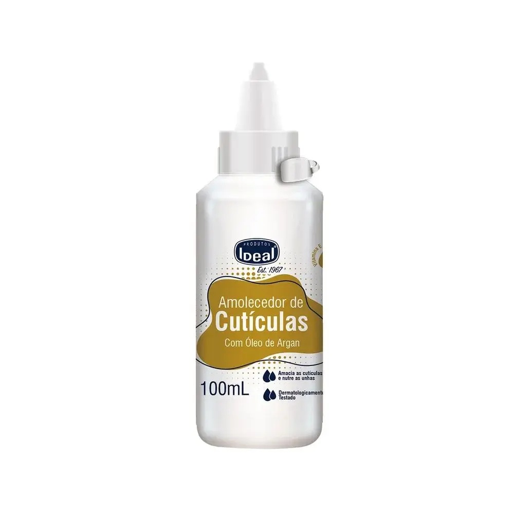 Amolecedor De Cutícula Ideal Óleo De Argan 100ml - Beauty