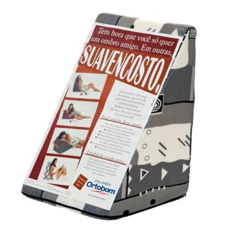 Travesseiro Ortobom Suave Encosto Sleep 55 x 40 x 40cm