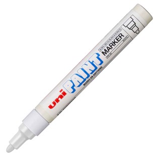 Pincel marcador permanente branco PX-20 Uni-Paint