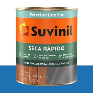 Tinta Esmalte Acet. Base Água Suvinil Lápis-lazúli 800 ml