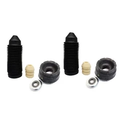 Par Kit Coxim Batente Coifa do Amortecedor Dianteiro Volkswagen Gol G5 Saveiro Voyage 08/19 Golf 99/13 Bora Up! Axios