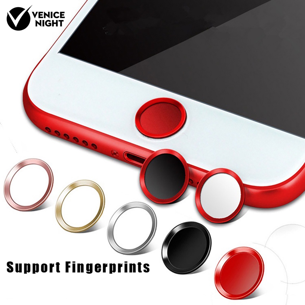 VENICENIGHT Botão Proteção Do Adesivo Moda Colorful Touch Id Home Autocolante Para Iphone 7/6S/6