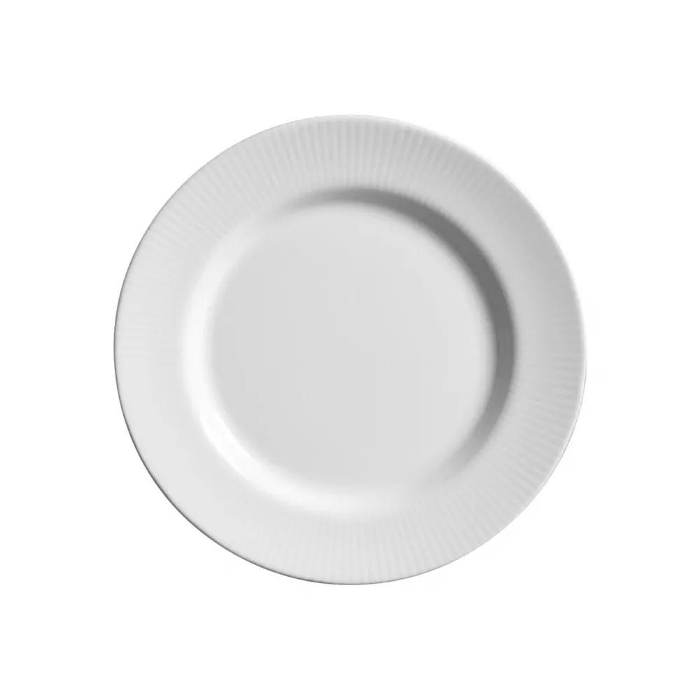 Conjunto com 6 Pratos de Sobremesa Plissan Relevo Ø21cm