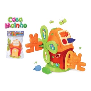 Casa Moinho de Atividades Com Peças de Encaixe Gulliver - 5139 em Oferta na Shopee