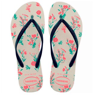 Chinelo Havaianas Slim Romance Branco
