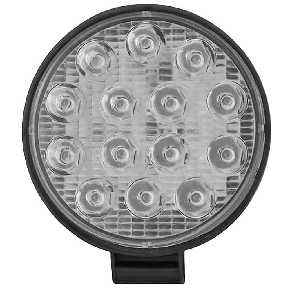 Farol de Milha LED Redondo Universal 12/24V 6000K Tiger Auto em Oferta na Shopee