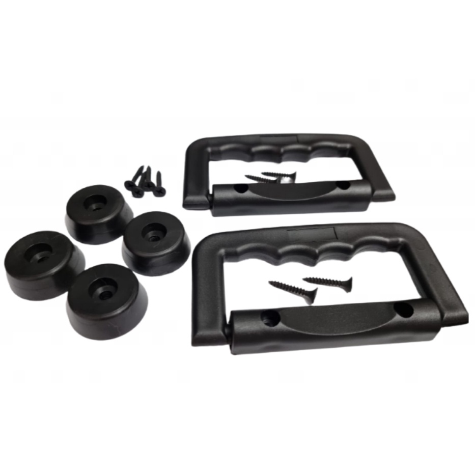 Kit 2 Alça Articulada + 4 Pés emborrachado p Caixa de Som em Oferta na Shopee