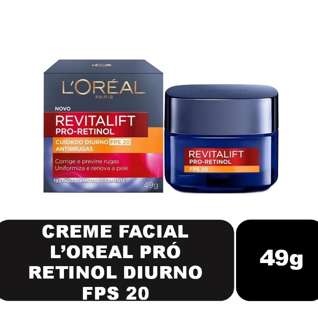 Creme Revitalift Retinol Loreal: Onde Comprar | BuscaProdutos