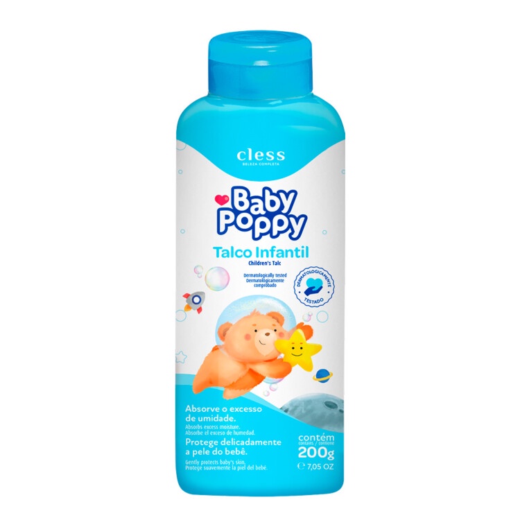 TALCO INFANTIL BABY POPPY 200g