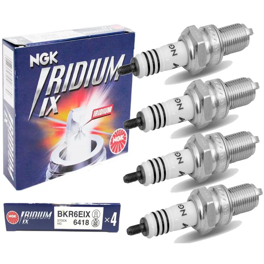 Jogo 4 Velas Ngk Iridium Palio Golf Bora Duster Bkr6eix em Oferta na Shopee