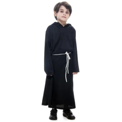 Fantasia Infanitl Tio Chico Família Addams Halloween Cosplay