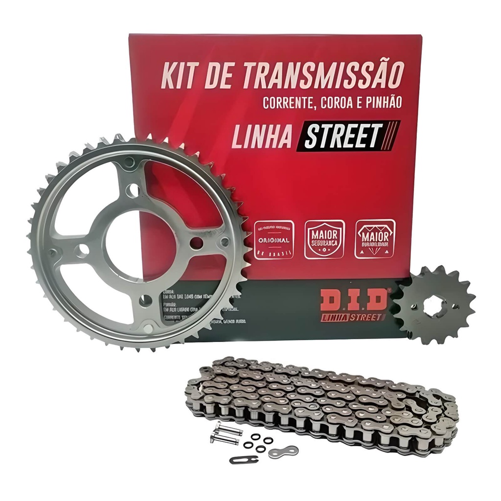 Kit Relação Transmissão Titan 150 2004/2015 Com Retentor Did em Oferta na Shopee