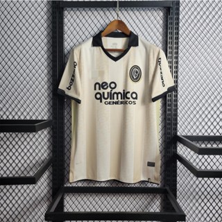 Camiseta sweatshirt | Retro 2010-Season Corinthians 100o Aniversário Camisa POLO Branca