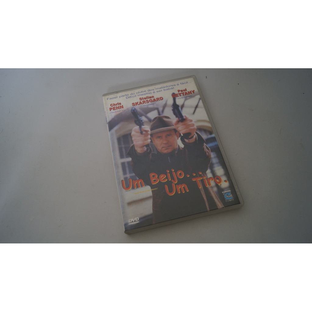 DVD Filme Original - Um Beijo... Um Tiro
