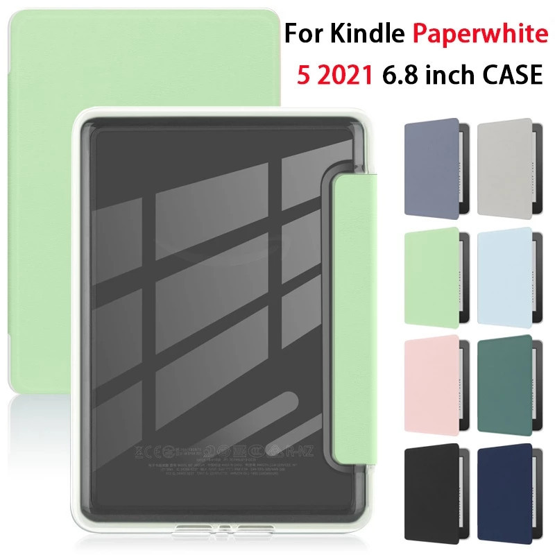 ATALHOBR Capa de acrílico 6.8 polegadas para Kindle Paperwhite5 2021 M2L4EK M2L3EK