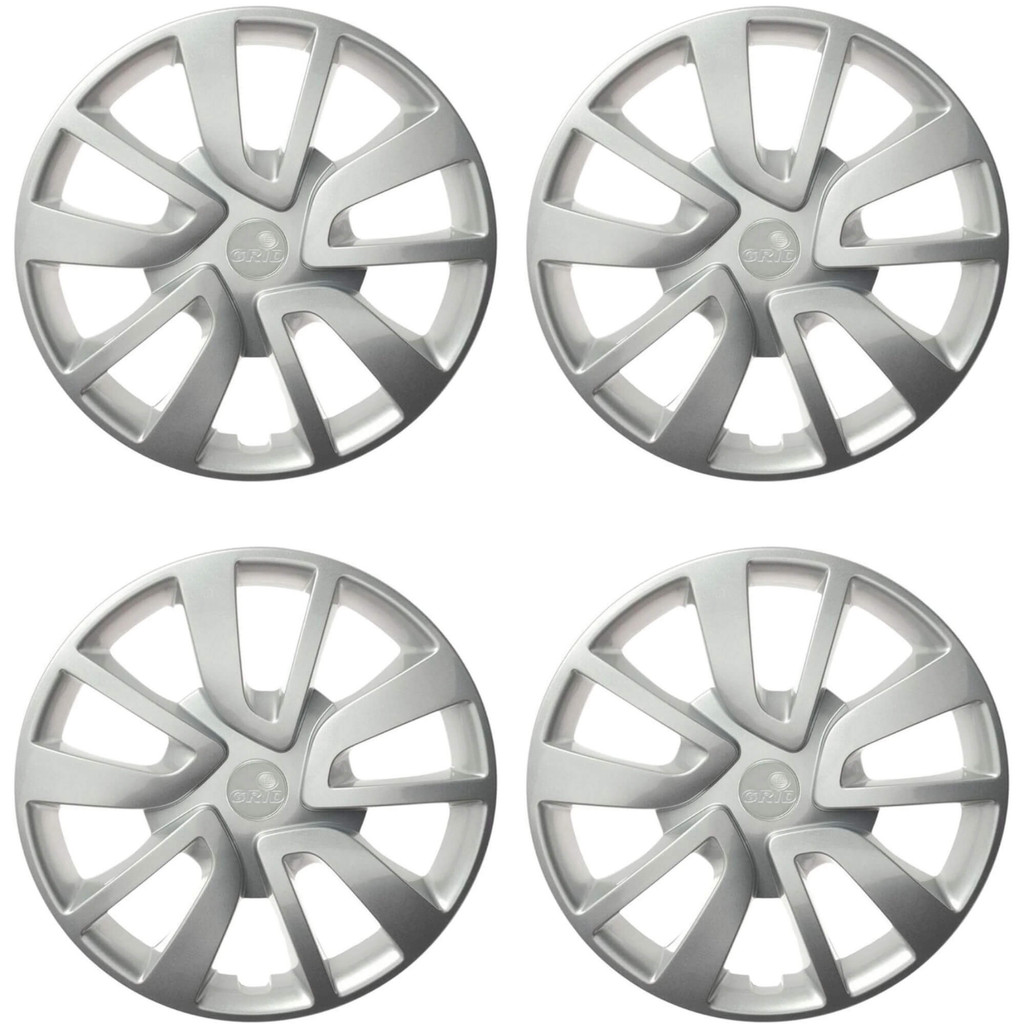 Calota Aro 15" cor Prata Mod Sandero/Logan 14/20 (Jogo c/ 4 Calotas) Grid - 869AR-PTA-E