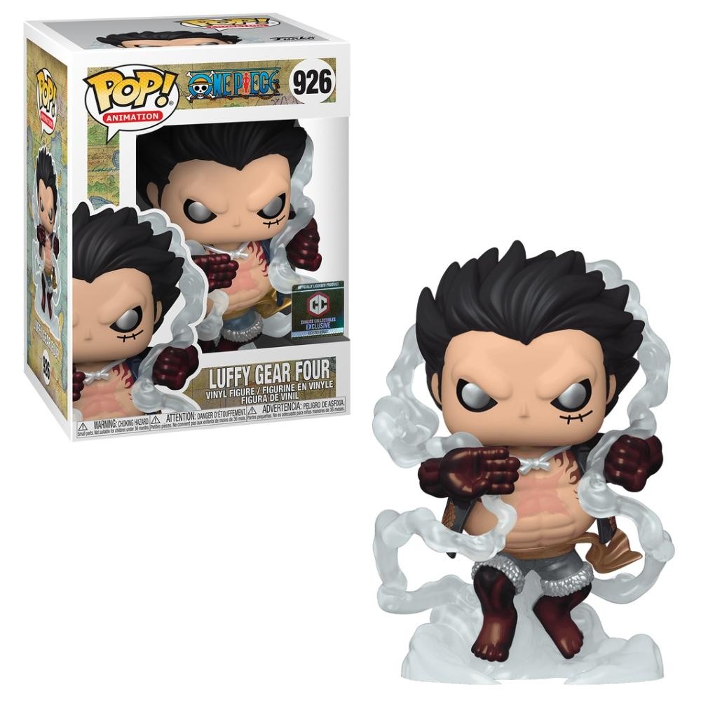 Boneco Funko Pop! One Piece - Luffy Gear Four (Metálico) - Hobbies & Collections