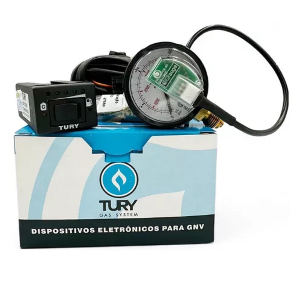 Tury T1000 Caixa Comutadora Gnv Gás Veicular Natural