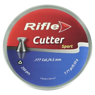 Chumbinho 4.5mm Rifle Cutter Sport - 250 Unidades em Oferta na Shopee