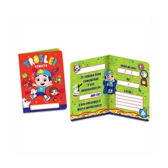 Convite - Luccas Neto - 8 unidades - Regina - Rizzo