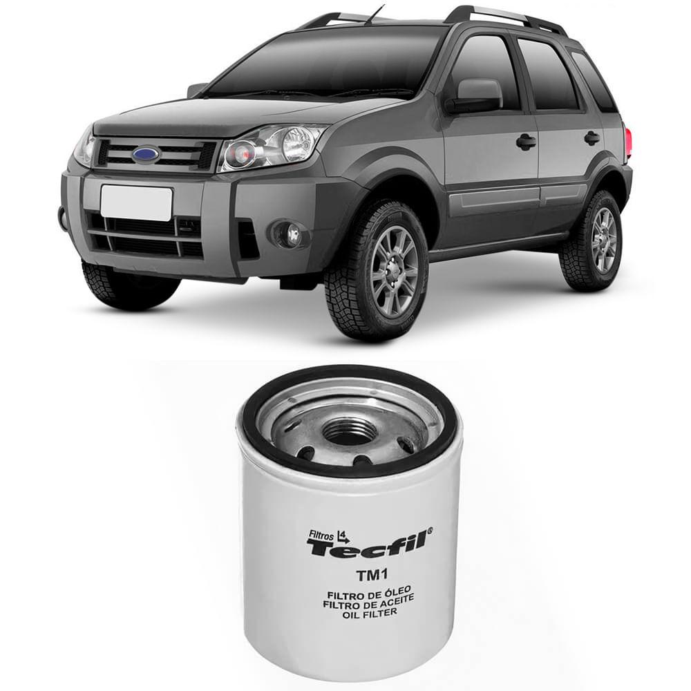 Filtro Óleo Ford Ecosport 2003 A 2018 Tecfil - Psl34m em Oferta na Shopee