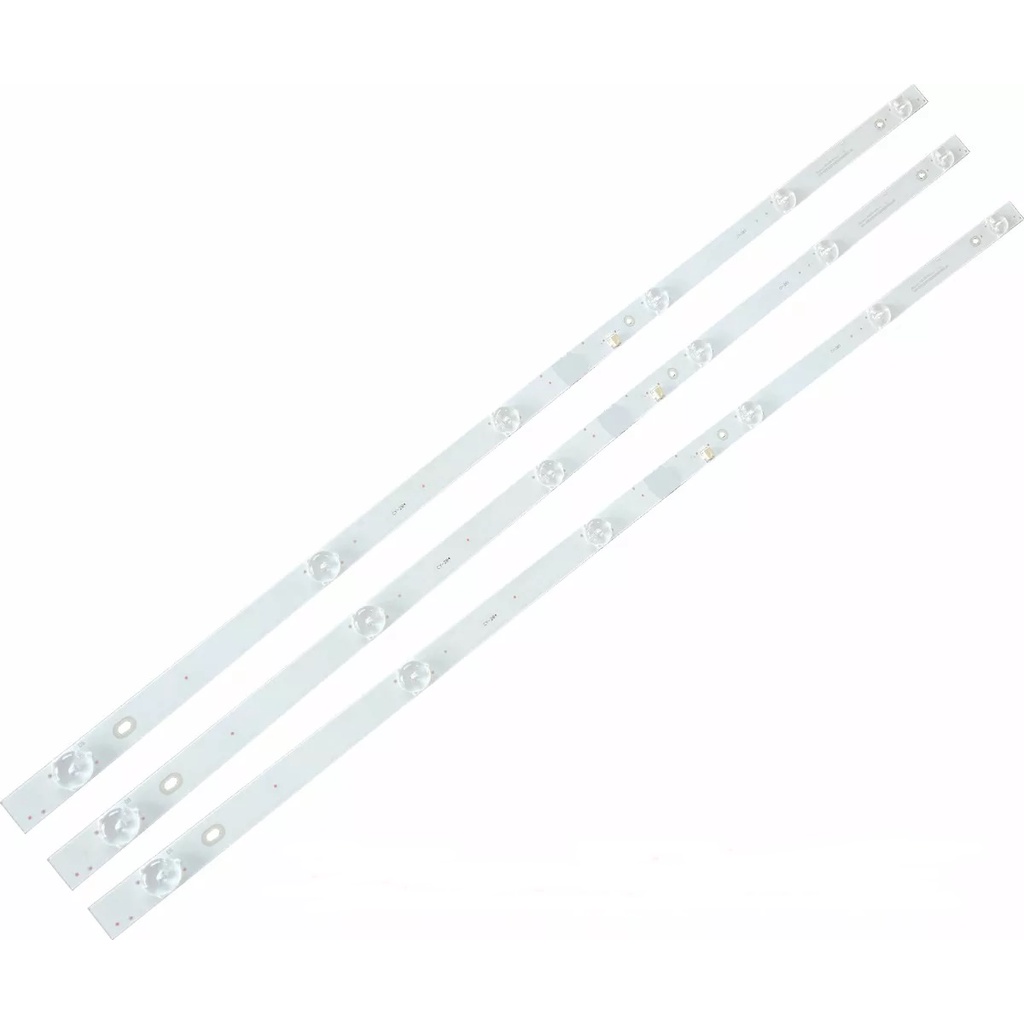Kit Barra de LED Compatível com TV  Philco 39" PH39E60DSGWA - Kit com 3 Barras de 6 Led's de 3 Volts cada