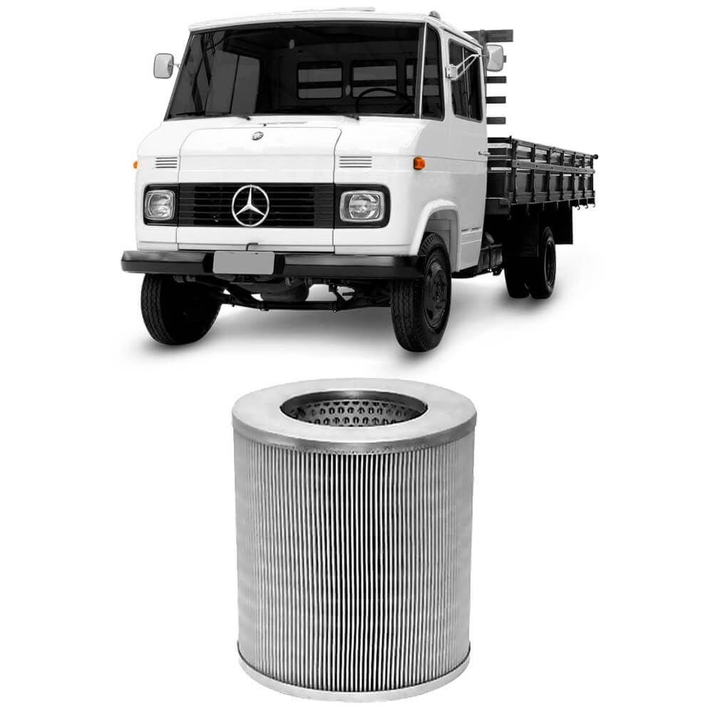 Filtro Óleo Mercedes Benz 608 Om314 80 A 87 Metal Leve