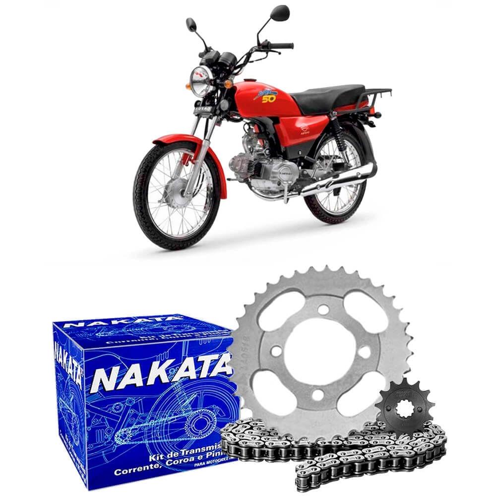 Kit Relação Transmissão Moto Dafra Super 100 2007 A 2015 em Oferta na Shopee