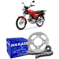 Kit Relação Transmissão Moto Dafra Super 100 2007 A 2015