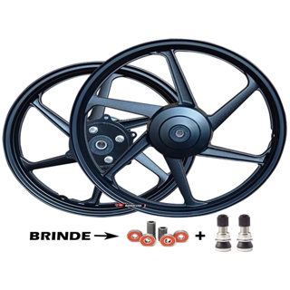 Jogo Roda Rodao Esportiva Liga Leve 6 Palitos Nxr Bros 125 150 160 Freio A Tambor Lona Nas 2 Rodas em Oferta na Shopee