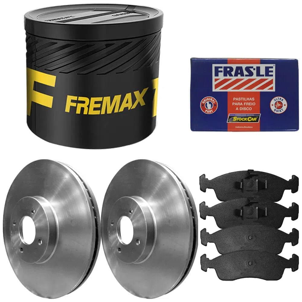 Kit Pastilha Disco Diant Ventilado Onix 1.0 1.4 2016 a 2019 - Spare Parts and Accessories for Vehicles