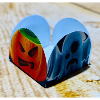 50~250 Forminhas  4 Pétalas Temáticas Halloween 110.3 (Nc Toys Simples) em Oferta na Shopee