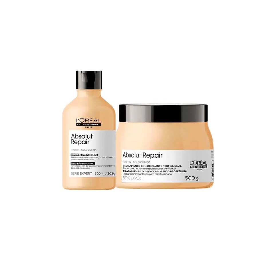 Kit L´Oréal Absolut Repair Sh 300ml + Másc 500g