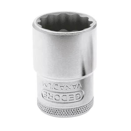 Soquete Estriado Encaixe 1/2 Crv 26mm Gedore D19