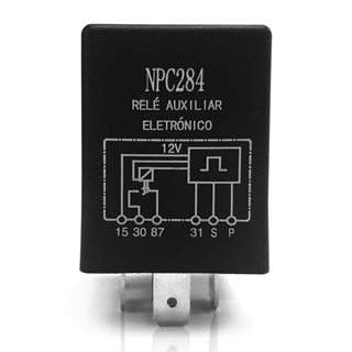 Rele Universal 12v Dc 40A em Oferta na Shopee