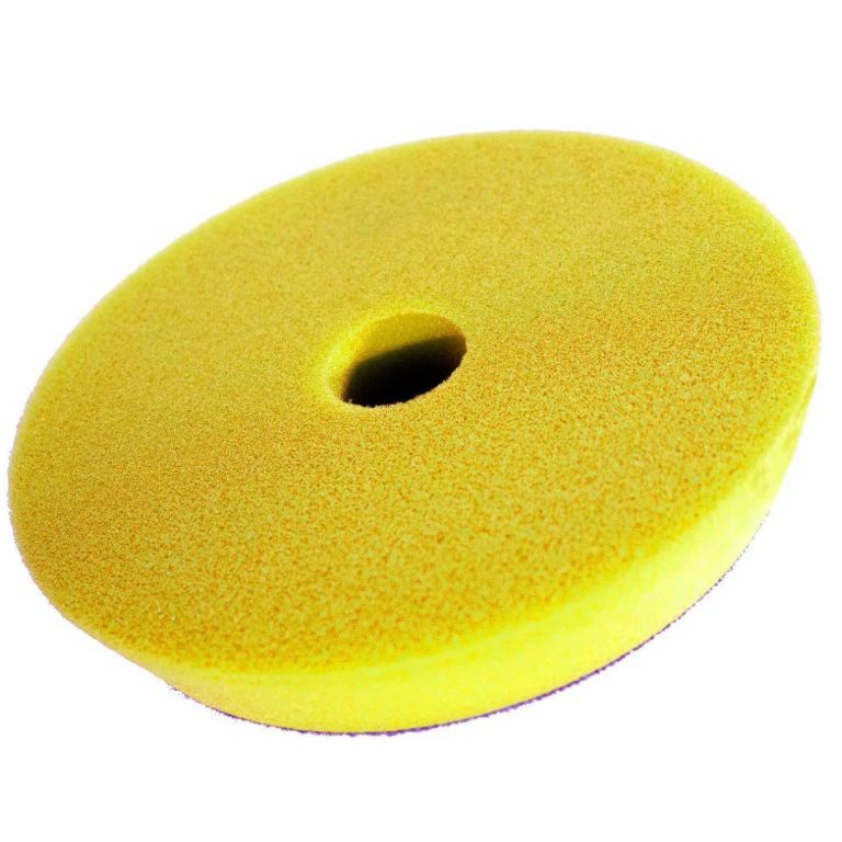 Boina de Espuma Amarela Refino 5 Polegadas Detailer