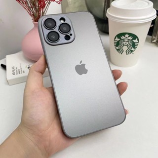 Novo AG Vidro Fosco De Alta Qualidade Para iPhone 15 Pro14 13 12 11 Pro 15 Plus Capa Protetora De Lente Completa Max