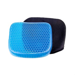 Almofada Assento Em Gel Com Capa Ovo Silicone Ortopédica