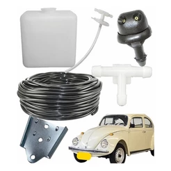 Kit Reservatorio Agua Limpador / Tampa / Sup Brucutu Fusca