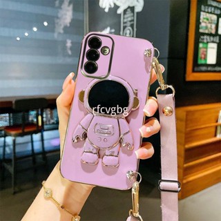 Estojo Flexível Com Cordão Para Astronautas Samsung Galaxy M23 M52 M13 F23 M14 M42 A42