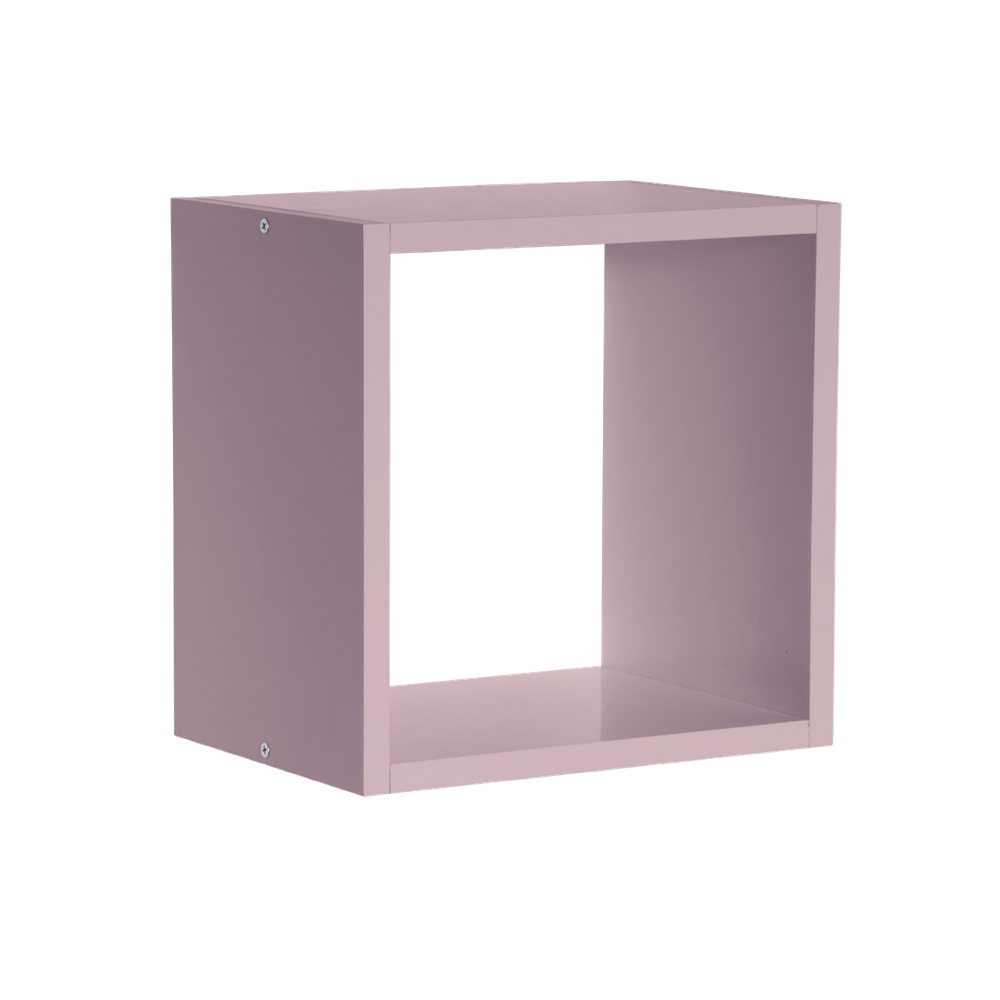 Nicho Decorativo Rosa Quartz MDF – Prateleira de Parede Moderna Quarto Infantil e Decoração