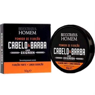 Pomada de Fixação Cabelo e Barba Homem Bio Extratus 65g