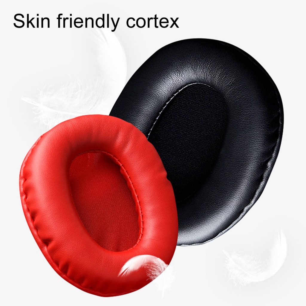 Edifier 1 Par De Almofadas De Ouvido Elásticas De Proteína De Couro À Prova De Pó Para Fone W800BT/W800X/W808BT/K800/K830/H841P G1