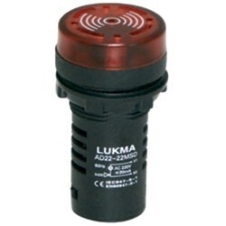 Sinaleiro Sonoro Cigarra 220V Lukma