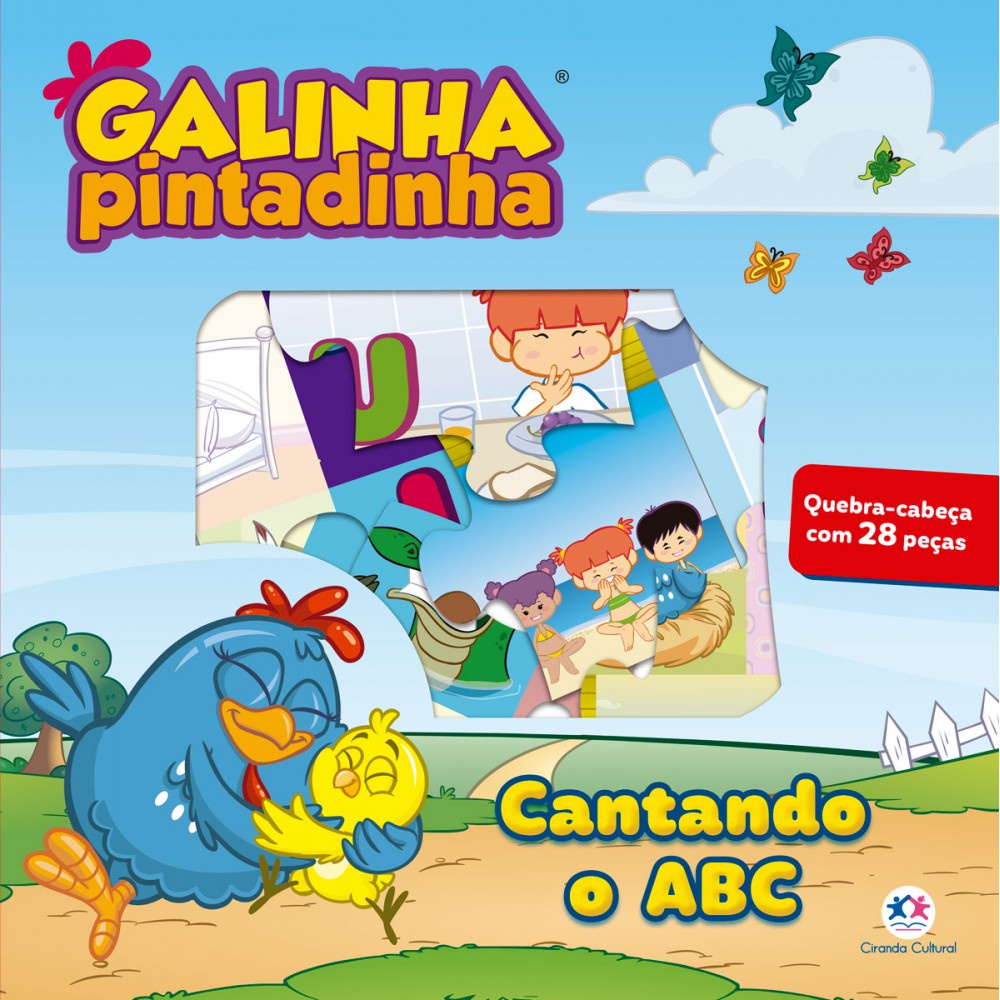 Livro Galinha Pintadinha - Cantando o ABC em Oferta na Shopee