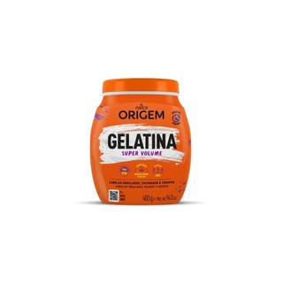 Gelatina Capilar Nazca Origem Super Volume 400gr em Oferta na Shopee