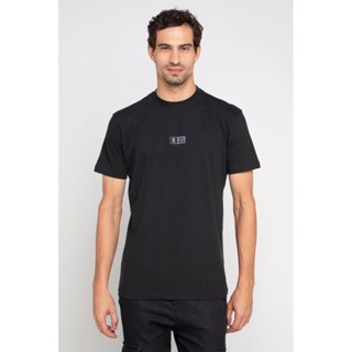 Camiseta Masculina Algodão Gola Alta Polo Wear Preto