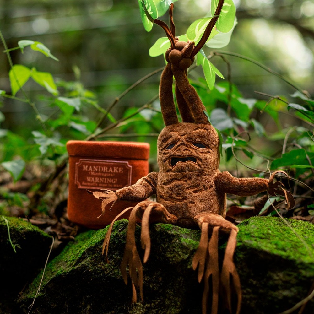 Almofada Harry Potter Exclusiva Com Som Mandragora Imaginarium em Oferta na Shopee