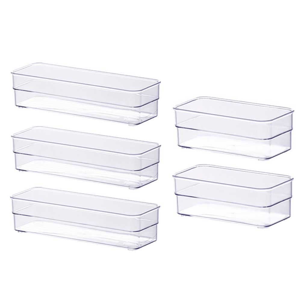 Kit organizador multiuso modular utensílios maquiagem cosméticos porta talher cozinha escritório armário gaveta talher pincel miçanga artesanato escolar roupas  Paramount